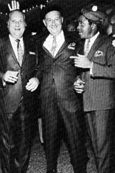 Berry Gordy with two unidentified colleagues