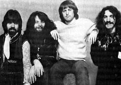 Late Byrds (L to R): Clarence White, Skip Battin, Roger McGuinn, & Gram Parsons