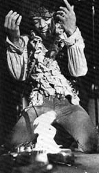 Hendrix at the 1967 Monterey Pop Festival
