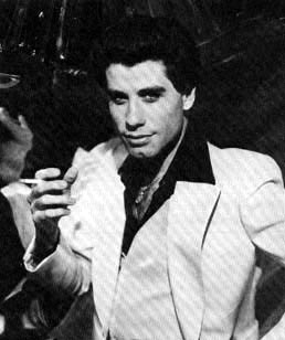 John Travolta in "Saturday Night Fever"