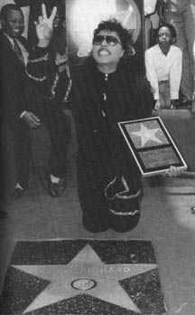 Little Richard gets a Star in Hollywood