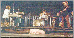 Morrison passed out on stage