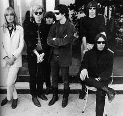 Velvet Underground with Andy Warhol (2nd from left)